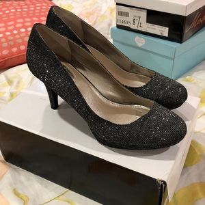 Alfani gunmetal color heels